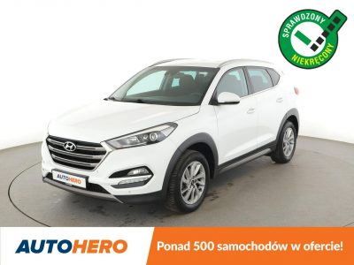 Hyundai Tucson navi klima auto kamera i czujniki parkowania grzane fotele III (2015-2020)
