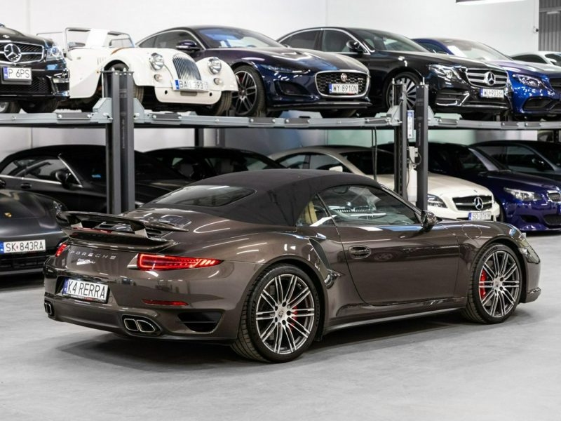 Porsche 911 Turbo Cabrio. Salon PL. Bezwypadkowy. Gwarancja Porsche Approved! 991 (2011-)