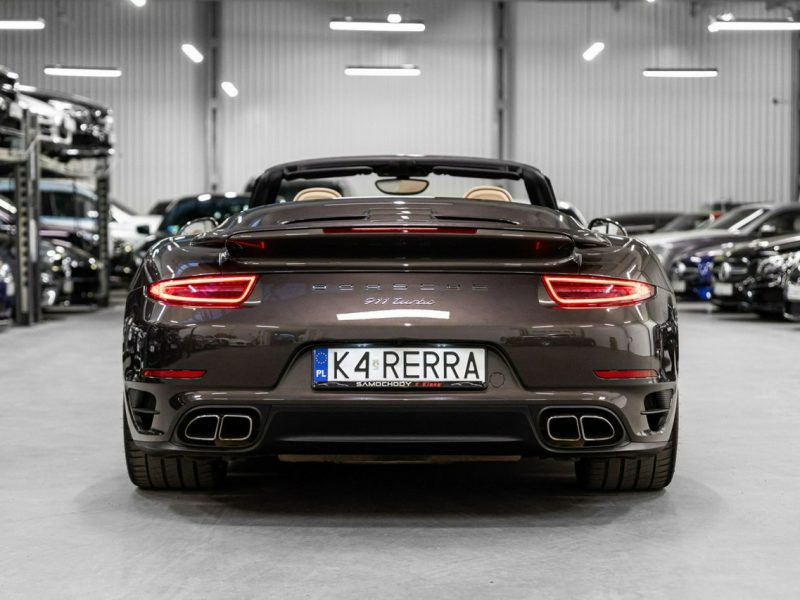 Porsche 911 Turbo Cabrio. Salon PL. Bezwypadkowy. Gwarancja Porsche Approved! 991 (2011-)
