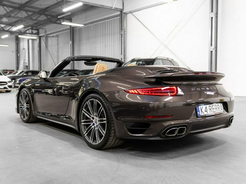Porsche 911 Turbo Cabrio. Salon PL. Bezwypadkowy. Gwarancja Porsche Approved! 991 (2011-)