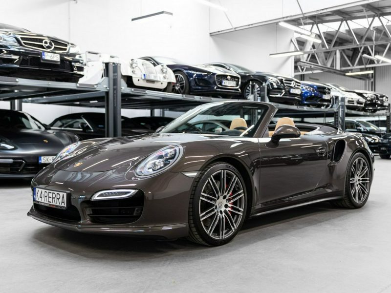 Porsche 911 Turbo Cabrio. Salon PL. Bezwypadkowy. Gwarancja Porsche Approved! 991 (2011-)