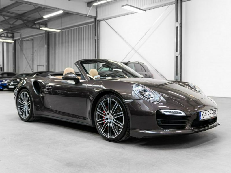 Porsche 911 Turbo Cabrio. Salon PL. Bezwypadkowy. Gwarancja Porsche Approved! 991 (2011-)