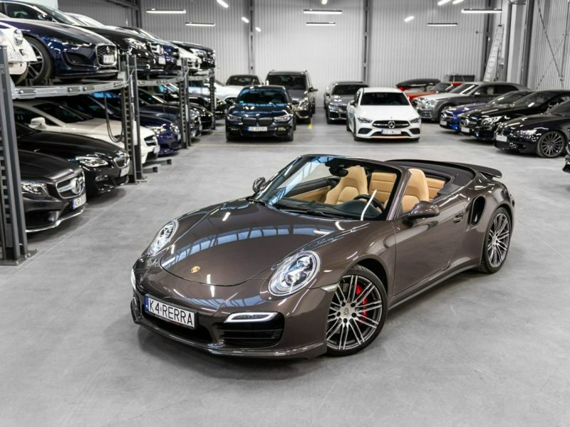 Porsche 911 Turbo Cabrio. Salon PL. Bezwypadkowy. Gwarancja Porsche Approved! 991 (2011-)