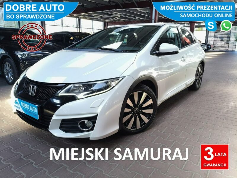 Honda Civic 1.8 142KM MartwePole, Navi,Kamera,ASyst.Pasa,Rozp. Znaków,GrzaneFotele IX (2011-)