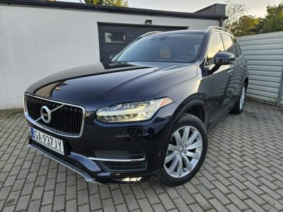 Volvo XC 90 2.0 320KM zarejestrowany BEZWYPADEK zadbany BDB STAN 7 osób LEDy II (2014-)