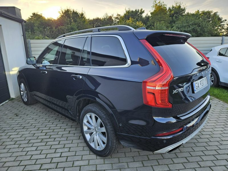 Volvo XC 90 2.0 320KM zarejestrowany BEZWYPADEK zadbany BDB STAN 7 osób LEDy II (2014-)