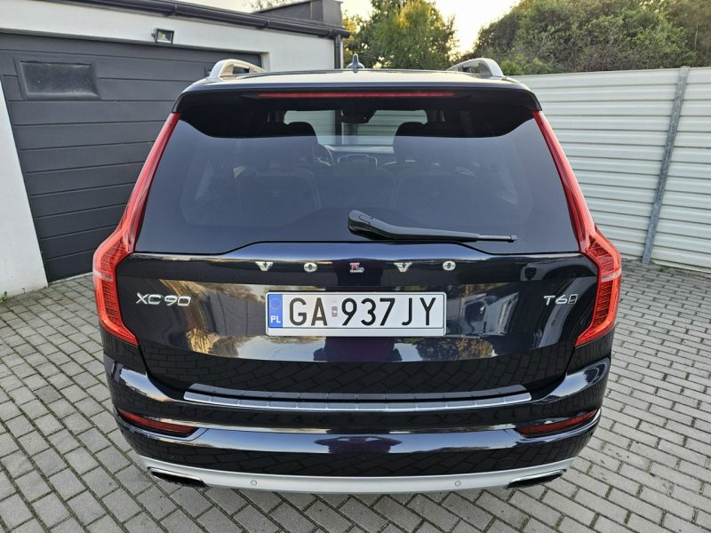 Volvo XC 90 2.0 320KM zarejestrowany BEZWYPADEK zadbany BDB STAN 7 osób LEDy II (2014-)