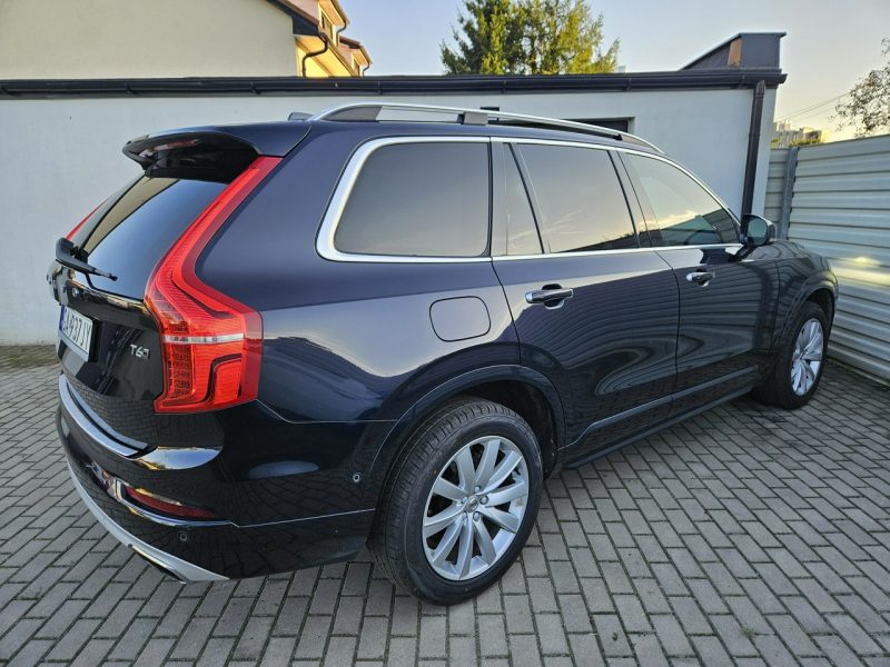 Volvo XC 90 2.0 320KM zarejestrowany BEZWYPADEK zadbany BDB STAN 7 osób LEDy II (2014-)