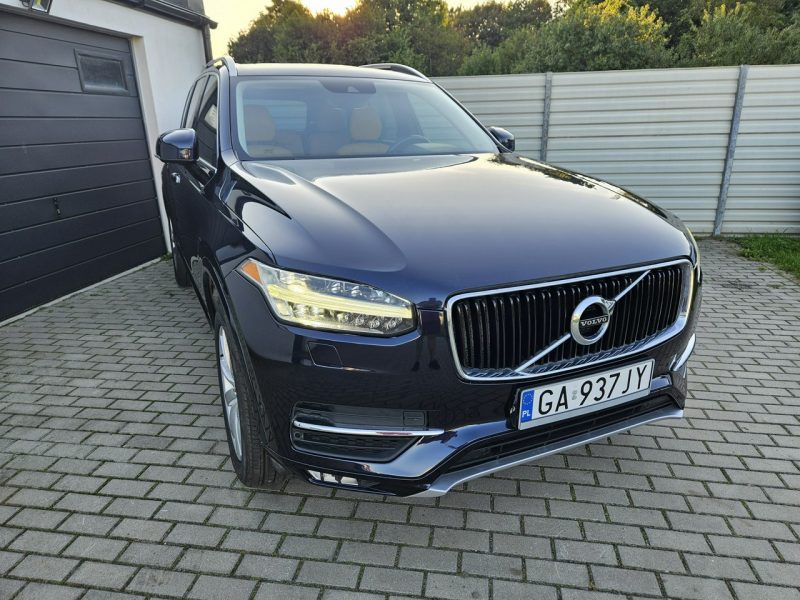 Volvo XC 90 2.0 320KM zarejestrowany BEZWYPADEK zadbany BDB STAN 7 osób LEDy II (2014-)