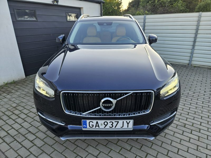 Volvo XC 90 2.0 320KM zarejestrowany BEZWYPADEK zadbany BDB STAN 7 osób LEDy II (2014-)