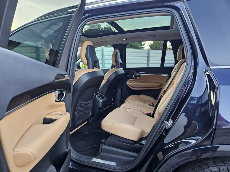 Volvo XC 90 2.0 320KM zarejestrowany BEZWYPADEK zadbany BDB STAN 7 osób LEDy II (2014-)