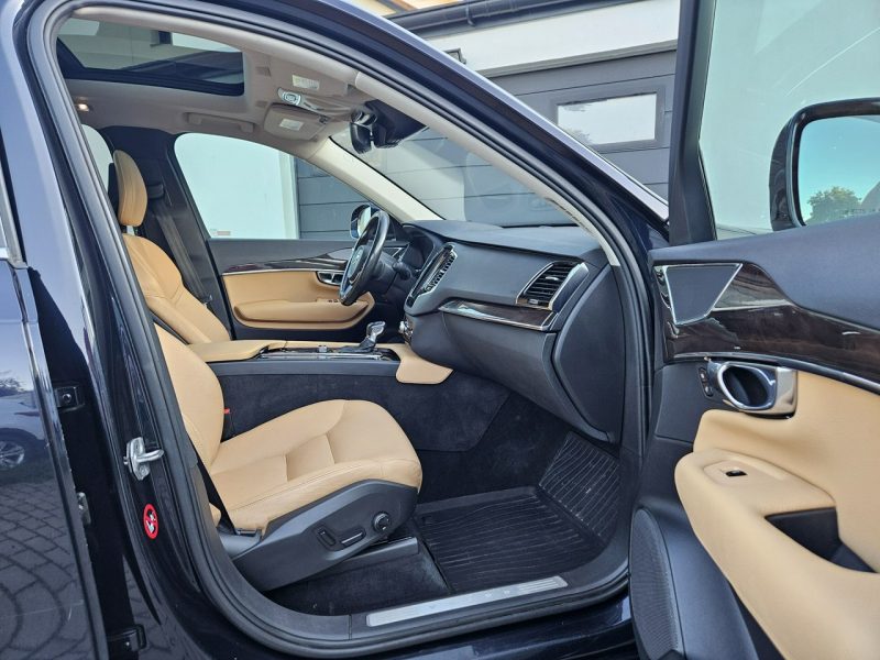 Volvo XC 90 2.0 320KM zarejestrowany BEZWYPADEK zadbany BDB STAN 7 osób LEDy II (2014-)