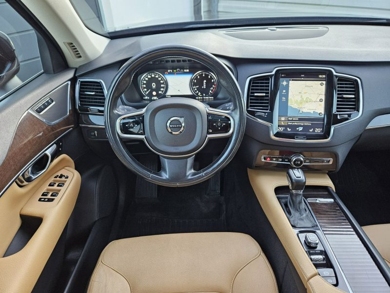 Volvo XC 90 2.0 320KM zarejestrowany BEZWYPADEK zadbany BDB STAN 7 osób LEDy II (2014-)
