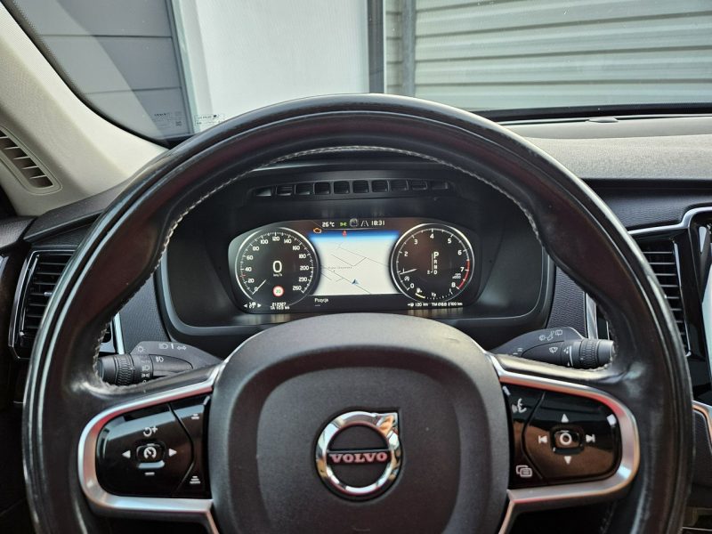 Volvo XC 90 2.0 320KM zarejestrowany BEZWYPADEK zadbany BDB STAN 7 osób LEDy II (2014-)
