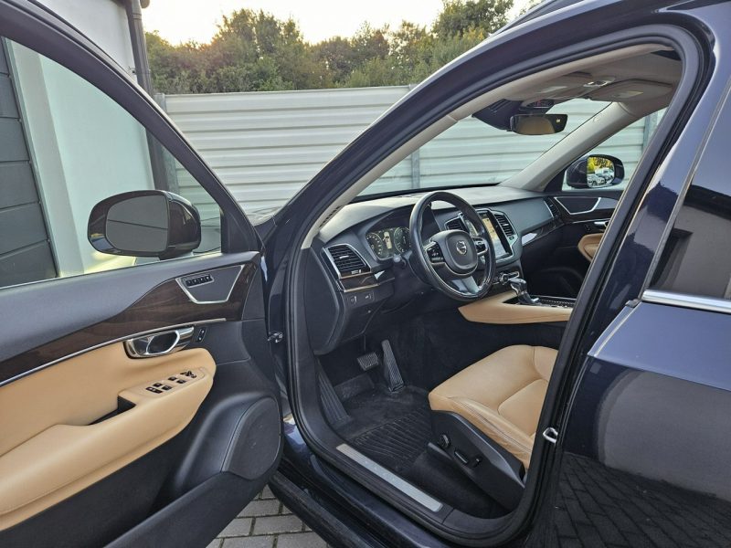 Volvo XC 90 2.0 320KM zarejestrowany BEZWYPADEK zadbany BDB STAN 7 osób LEDy II (2014-)