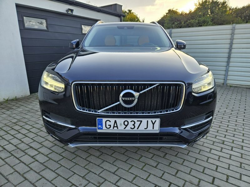 Volvo XC 90 2.0 320KM zarejestrowany BEZWYPADEK zadbany BDB STAN 7 osób LEDy II (2014-)