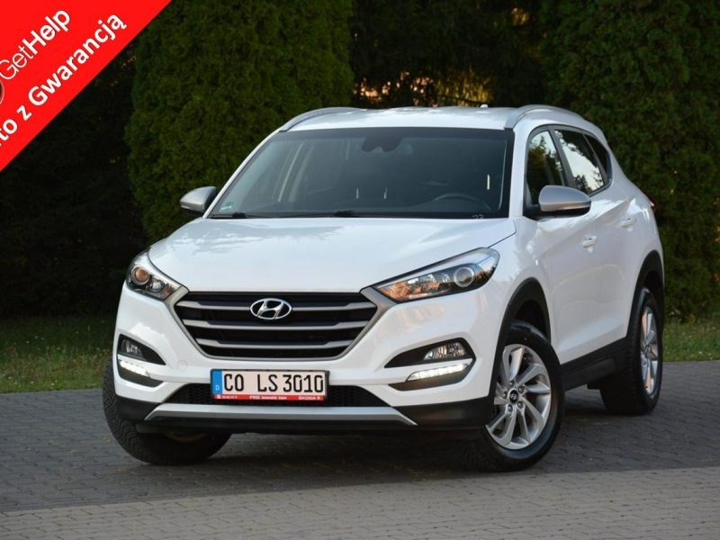 Hyundai Tucson Ledy Duża Navi Kamera Asystent Pasa Grz. Kierownica Parktronic Aso III (2015-2020)