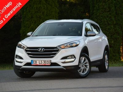 Hyundai Tucson Ledy Duża Navi Kamera Asystent Pasa Grz. Kierownica Parktronic Aso III (2015-2020)