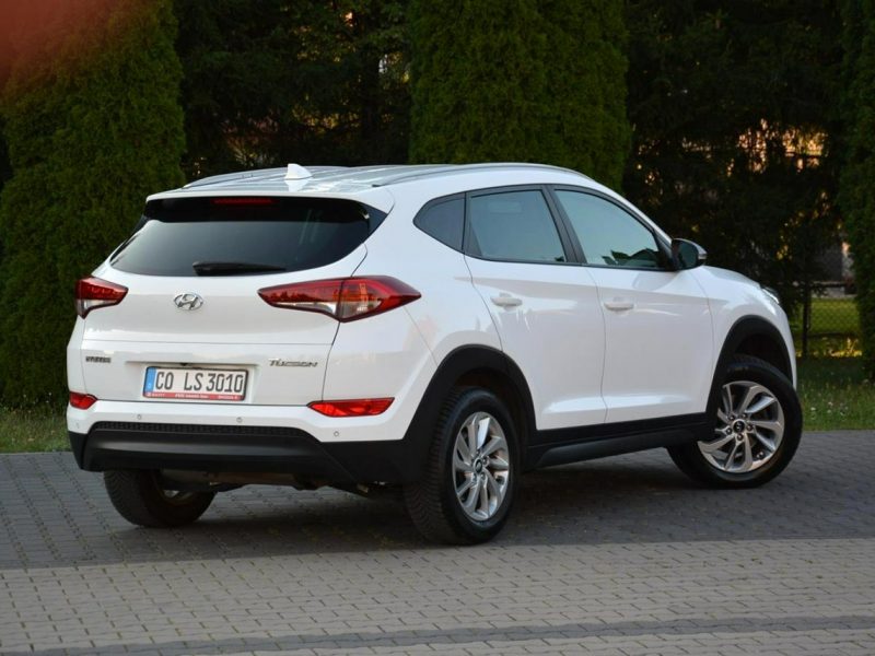 Hyundai Tucson Ledy Duża Navi Kamera Asystent Pasa Grz. Kierownica Parktronic Aso III (2015-2020)