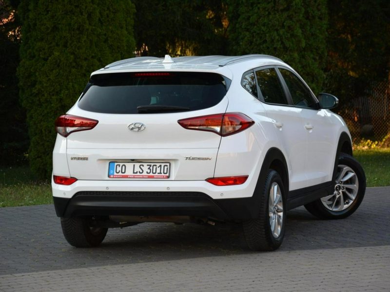 Hyundai Tucson Ledy Duża Navi Kamera Asystent Pasa Grz. Kierownica Parktronic Aso III (2015-2020)