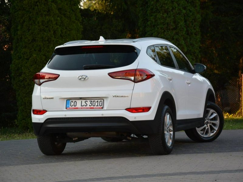 Hyundai Tucson Ledy Duża Navi Kamera Asystent Pasa Grz. Kierownica Parktronic Aso III (2015-2020)