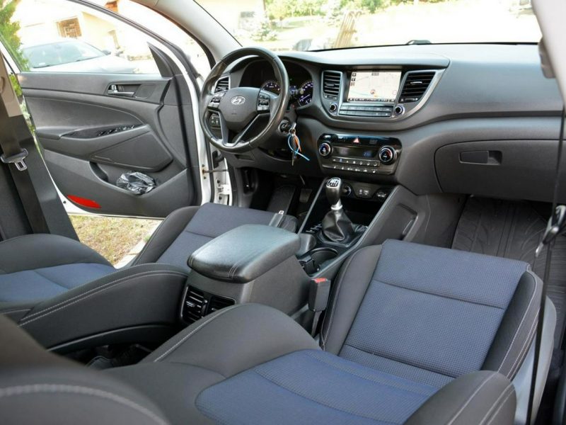 Hyundai Tucson Ledy Duża Navi Kamera Asystent Pasa Grz. Kierownica Parktronic Aso III (2015-2020)