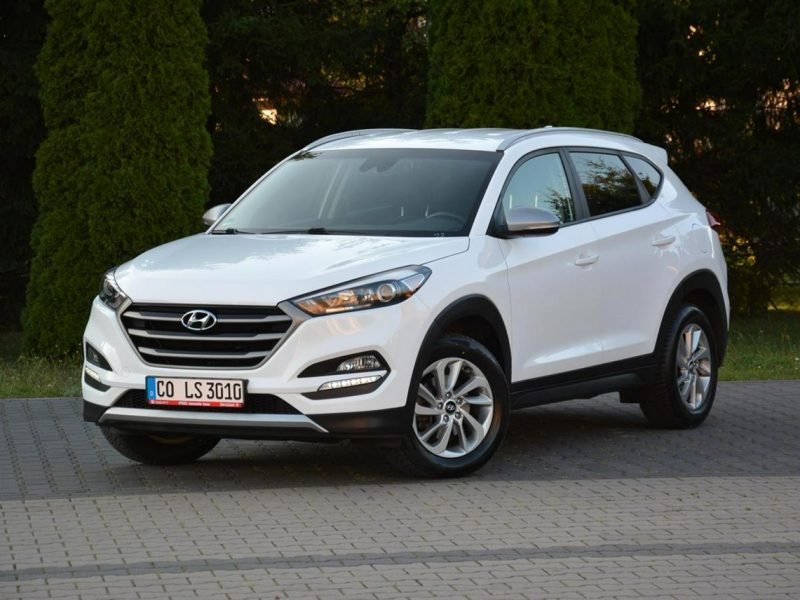 Hyundai Tucson Ledy Duża Navi Kamera Asystent Pasa Grz. Kierownica Parktronic Aso III (2015-2020)