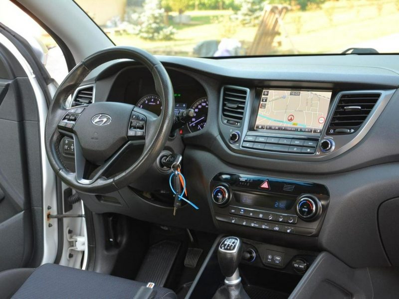 Hyundai Tucson Ledy Duża Navi Kamera Asystent Pasa Grz. Kierownica Parktronic Aso III (2015-2020)