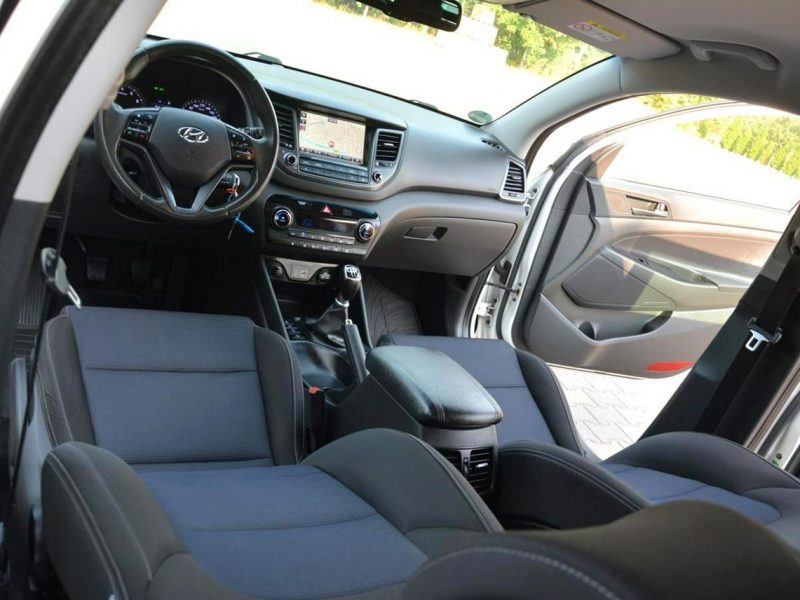 Hyundai Tucson Ledy Duża Navi Kamera Asystent Pasa Grz. Kierownica Parktronic Aso III (2015-2020)