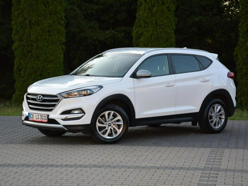 Hyundai Tucson Ledy Duża Navi Kamera Asystent Pasa Grz. Kierownica Parktronic Aso III (2015-2020)