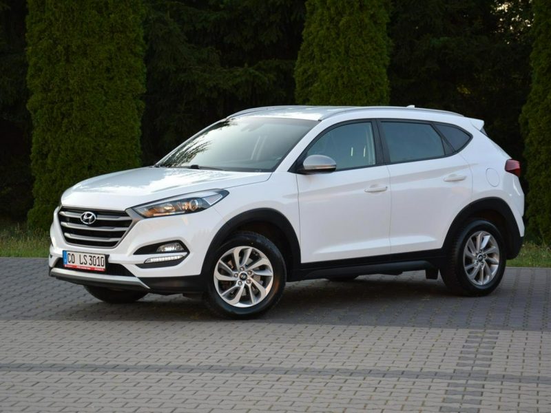 Hyundai Tucson Ledy Duża Navi Kamera Asystent Pasa Grz. Kierownica Parktronic Aso III (2015-2020)
