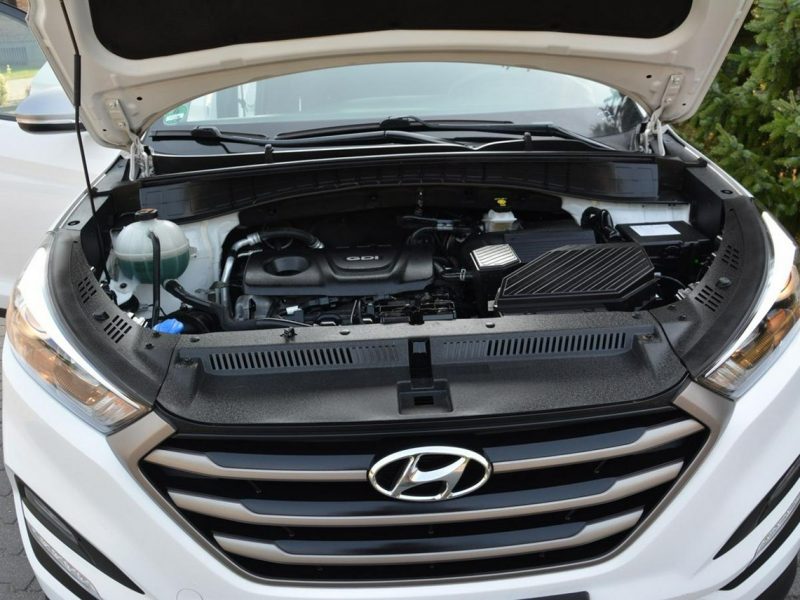 Hyundai Tucson Ledy Duża Navi Kamera Asystent Pasa Grz. Kierownica Parktronic Aso III (2015-2020)