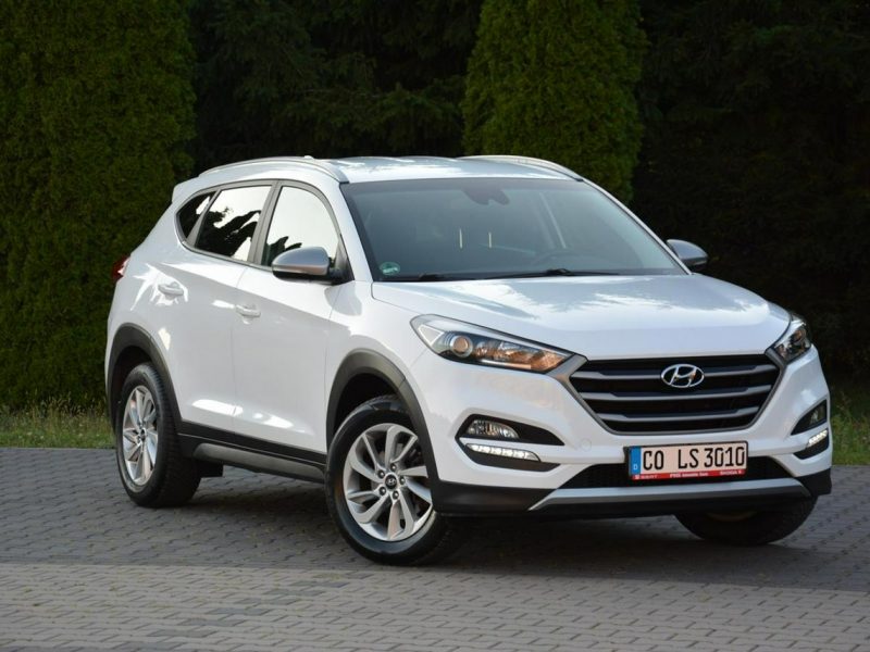 Hyundai Tucson Ledy Duża Navi Kamera Asystent Pasa Grz. Kierownica Parktronic Aso III (2015-2020)