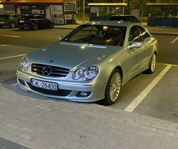 Mercedes CLK 200 Telefon: 781_208_005 Lokalizacja: Kulin W209 (2002-)