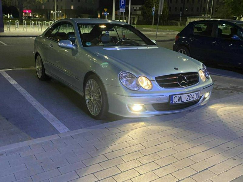 Mercedes CLK 200 Telefon: 781_208_005 Lokalizacja: Kulin W209 (2002-)