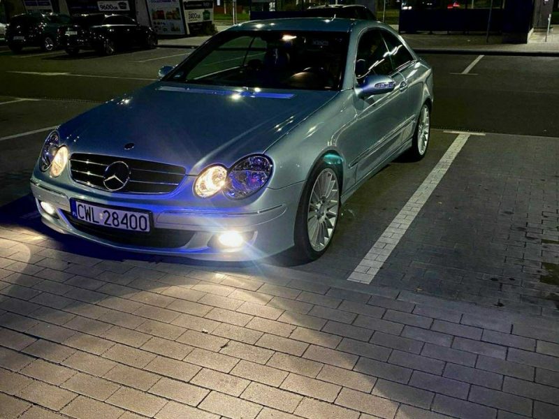 Mercedes CLK 200 Telefon: 781_208_005 Lokalizacja: Kulin W209 (2002-)
