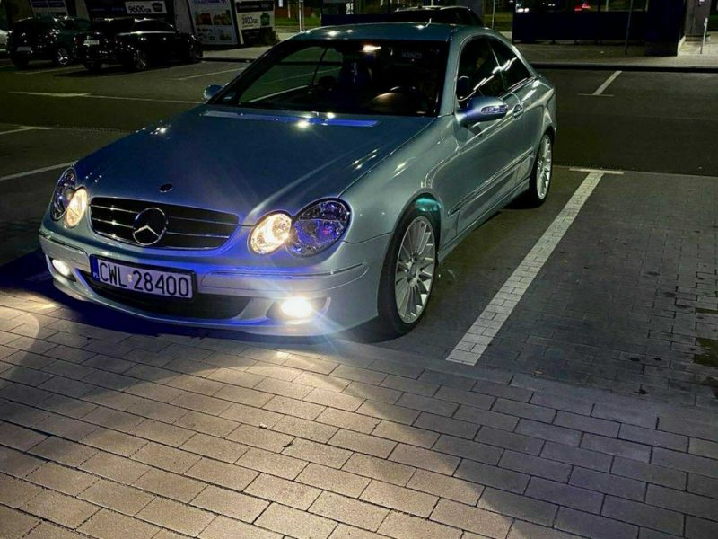 Mercedes CLK 200 Telefon: 781_208_005 Lokalizacja: Kulin W209 (2002-)