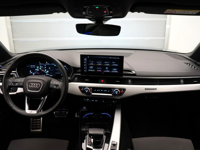 Audi A4 40 TDI Quattro S-Line Virtual LED Kamera Hak Pakiet Czerń ACC B9 (2015-)
