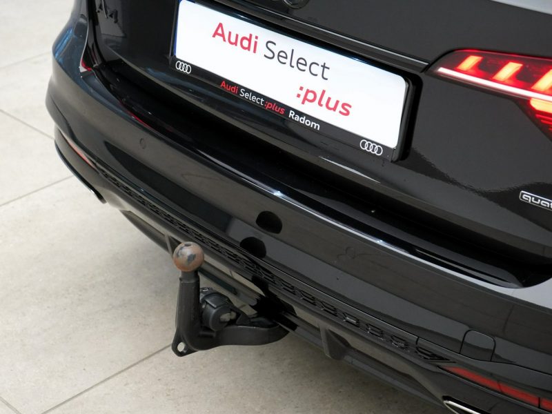 Audi A4 40 TDI Quattro S-Line Virtual LED Kamera Hak Pakiet Czerń ACC B9 (2015-)