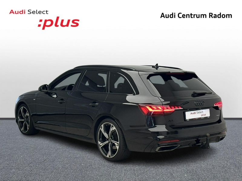 Audi A4 40 TDI Quattro S-Line Virtual LED Kamera Hak Pakiet Czerń ACC B9 (2015-)