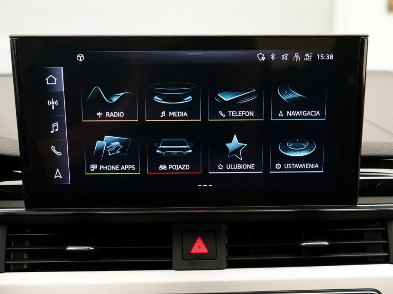 Audi A4 40 TDI Quattro S-Line Virtual LED Kamera Hak Pakiet Czerń ACC B9 (2015-)