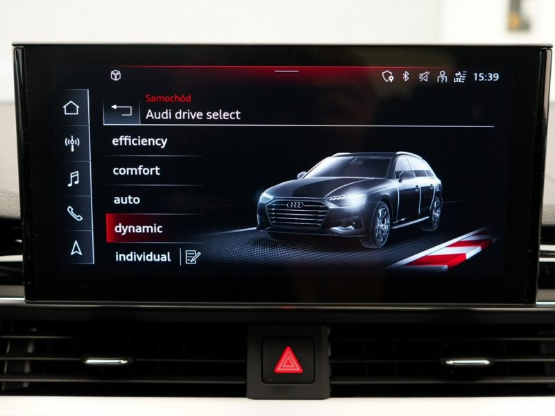 Audi A4 40 TDI Quattro S-Line Virtual LED Kamera Hak Pakiet Czerń ACC B9 (2015-)