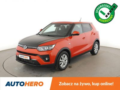 SsangYong Tivoli Historia serwisowa Klimatyzacja Czujniki parkowania El. szyby Bluetoot