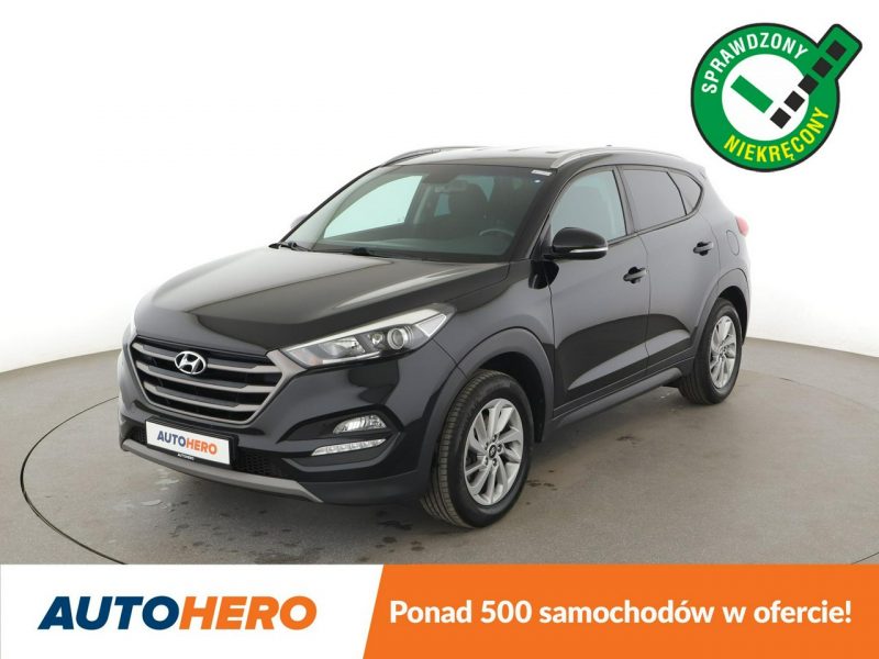 Hyundai Tucson grzane fotele navi kamera hak tempomat III (2015-2020)