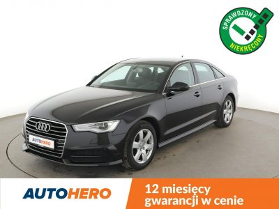 Audi A6 Automat skóra xenon navi klima auto (4 strefy) gtrzane fotele czujniki C7 (2011-)