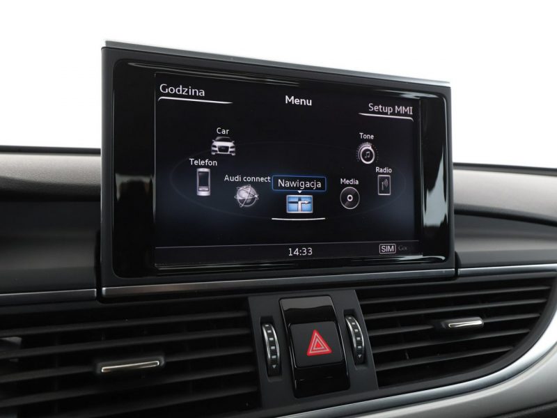 Audi A6 Automat skóra xenon navi klima auto (4 strefy) gtrzane fotele czujniki C7 (2011-)