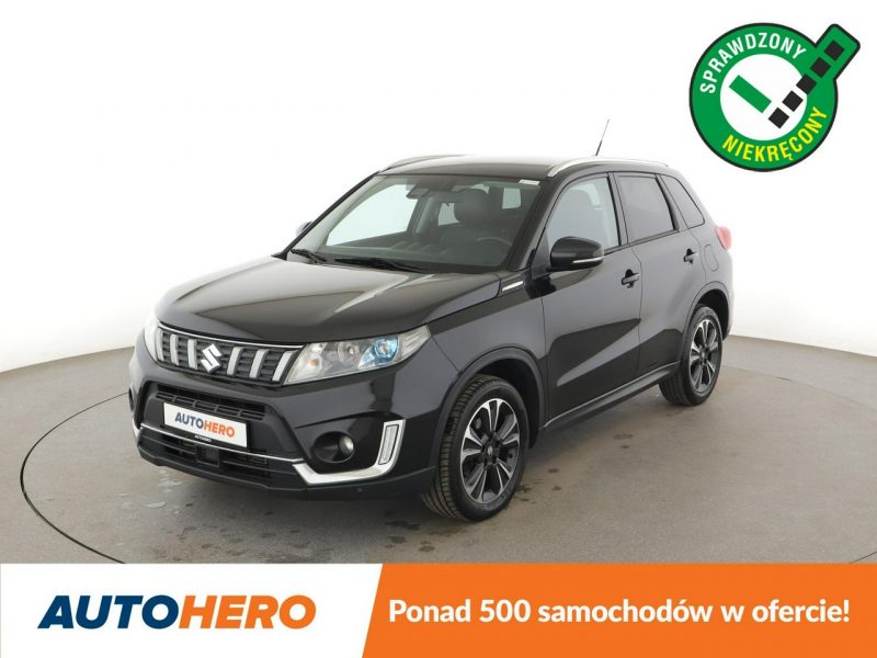 Suzuki Vitara navi klima auto grzane fotele kamera czujniki parkowania półskóra II (2015-2019)
