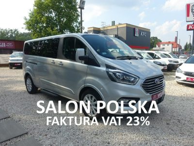 Ford Transit Custom Fv Vat 23% * Automat * 8 osób * Salon POLSKA * 2.0 D - 130 KM