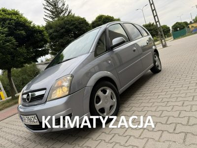 Opel Meriva Opel Meriva 1.7DTi 2007r Lift Klimatyzacja Alufelgi Hak Zarejestrowana I (2002-2010)