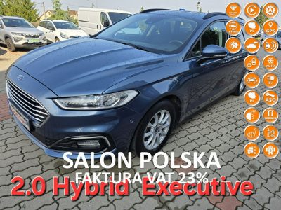 Ford Mondeo 2021r Salon Polska 1Właściciel 2.0 Hybrid 187km Bezwypadkowy super Mk5 (2014-)